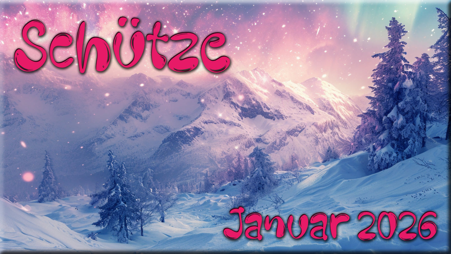 ♐ Schütze - Januar 2026 ♐