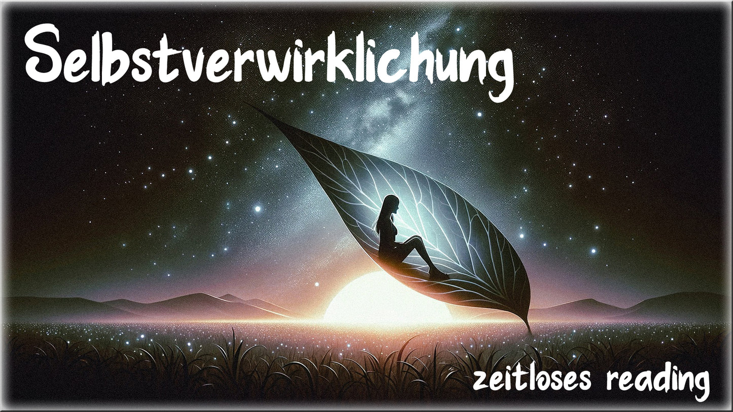 Selbstverwirklichung - weiterführendes Reading