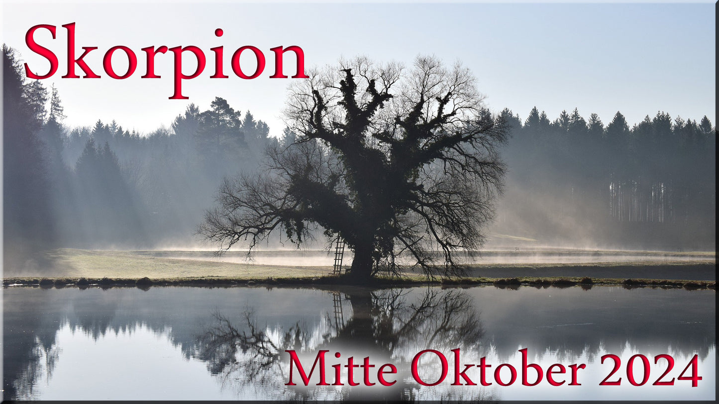 ♏ Skorpion - Mitte Oktober 2024 ♏