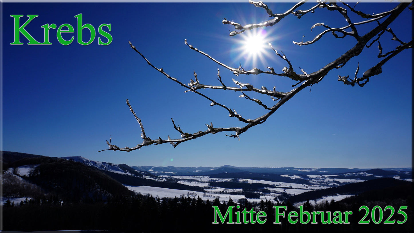 ♋ Krebs - Mitte Februar 2025 ♋