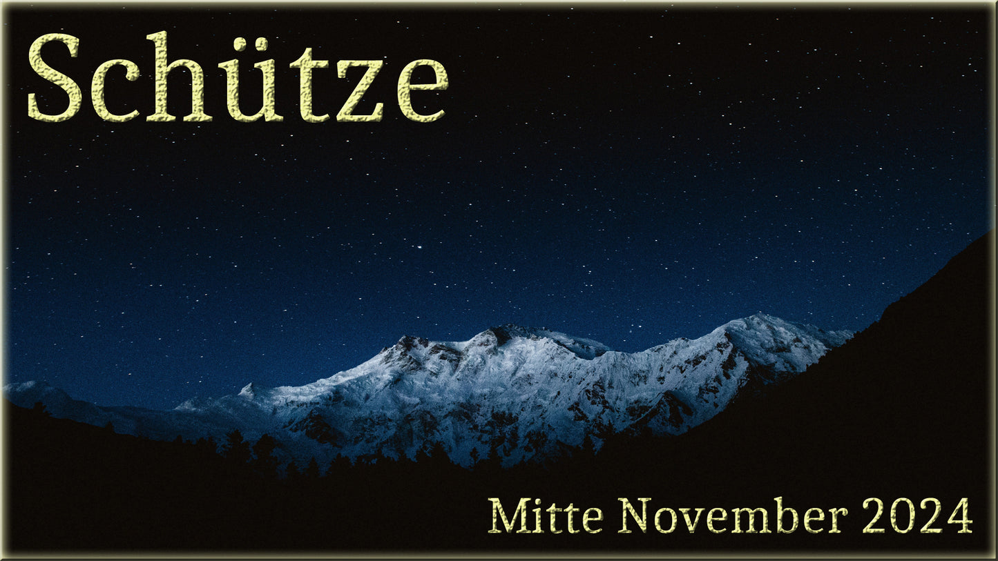 ♐ Schütze - Mitte November 2024 ♐
