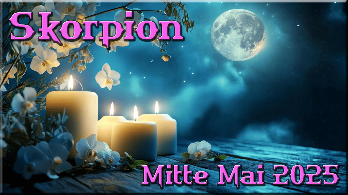 ♏ Skorpion - Mitte Mai 2025 ♏