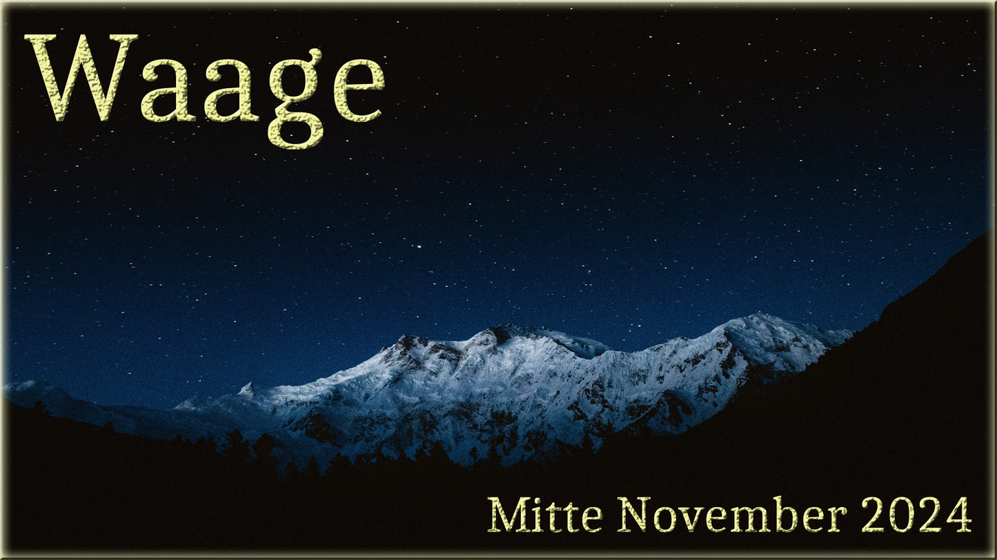 ♎ Waage - Mitte November 2024 ♎