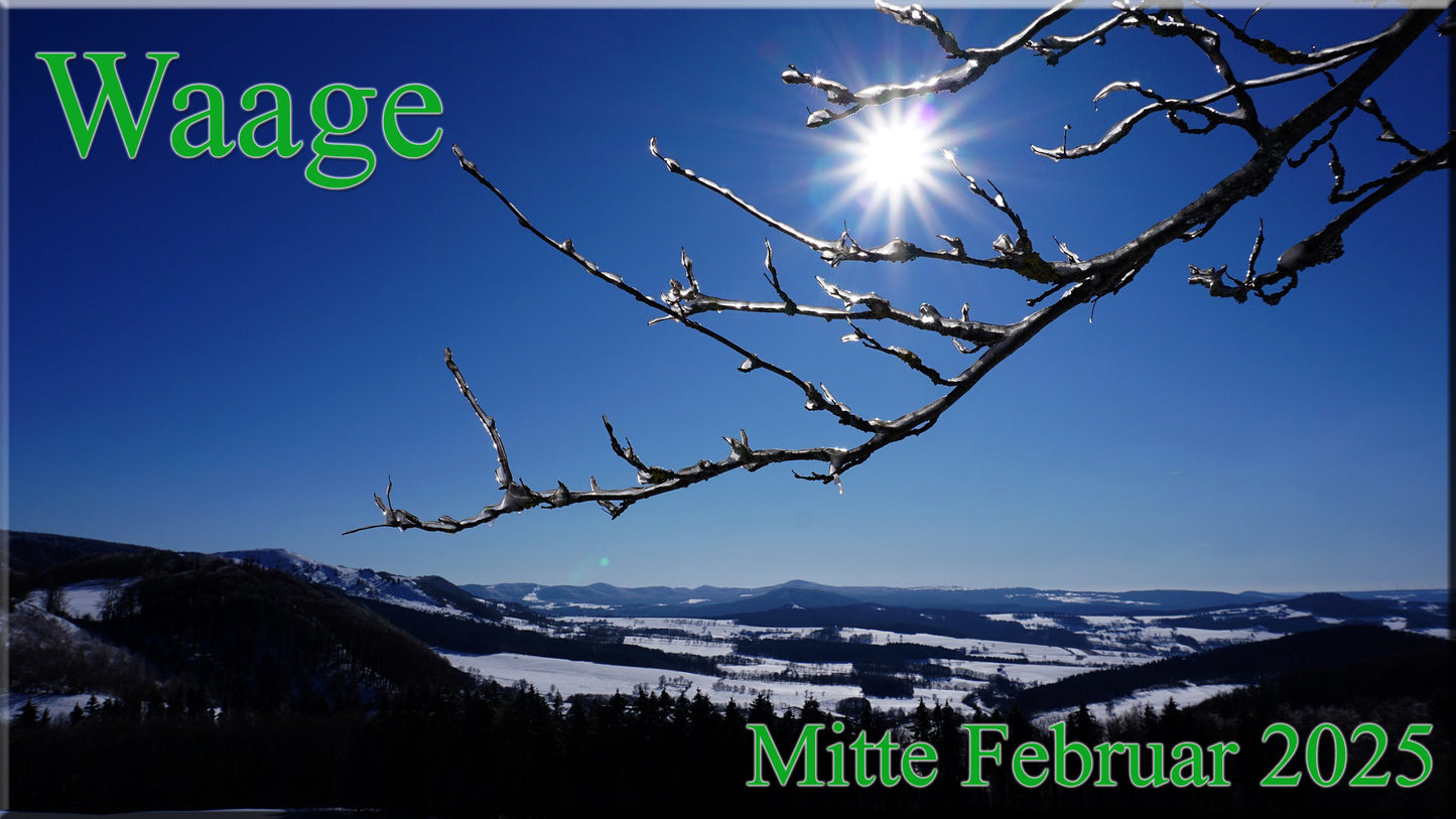 ♎ Waage - Mitte Februar 2025 ♎