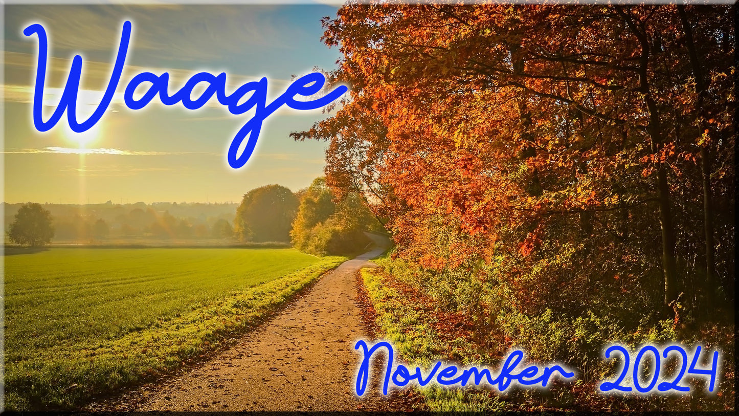 ♎ Waage - November 2024 ♎