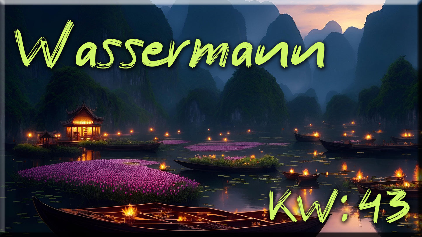 ♒ Wassermann - KW 43 ♒