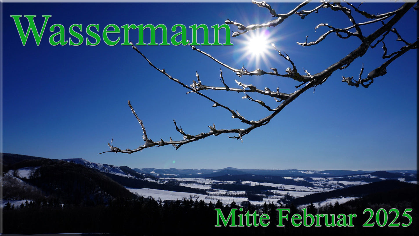 ♒ Wassermann - Mitte Februar 2025 ♒