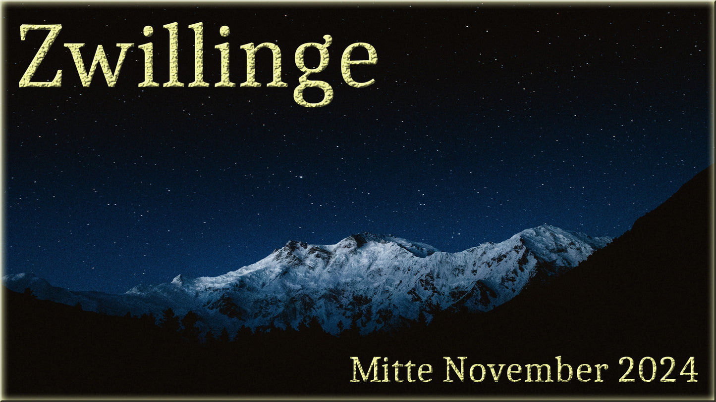 ♊ Zwillinge - Mitte November 2024 ♊