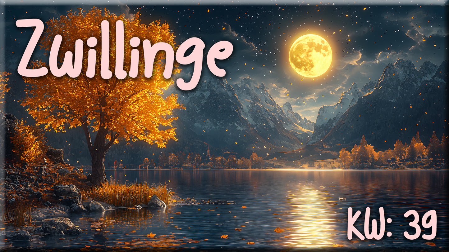 ♊ Zwillinge - KW 39 ♊
