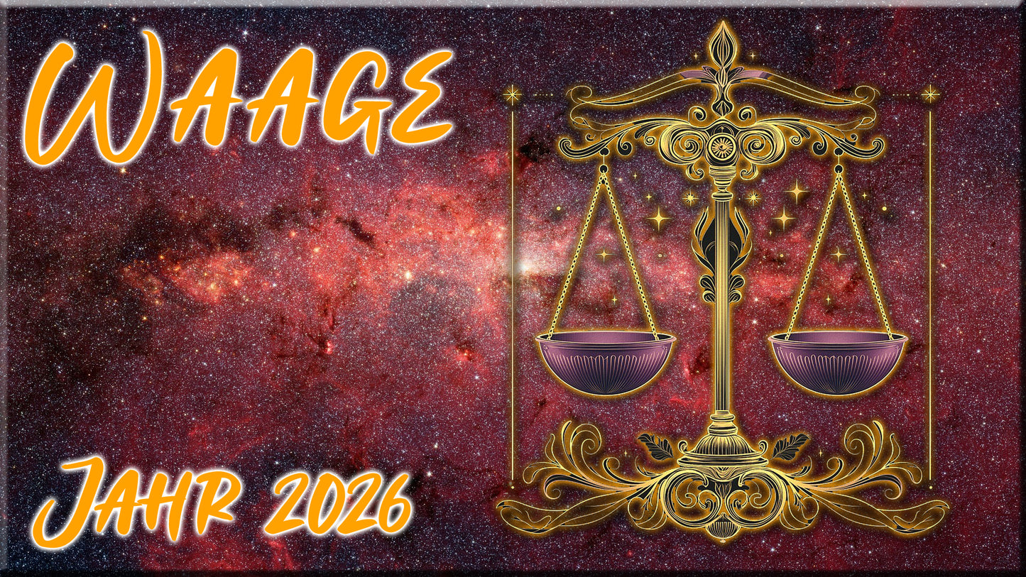 ♎ Waage - Jahreslegung 2026 ♎