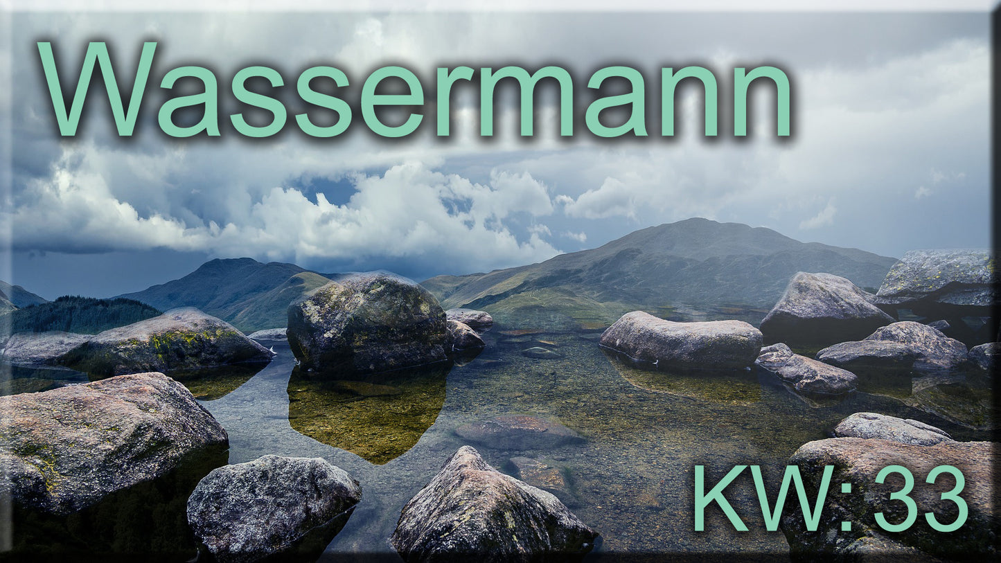 ♒ Wassermann - KW 33 ♒