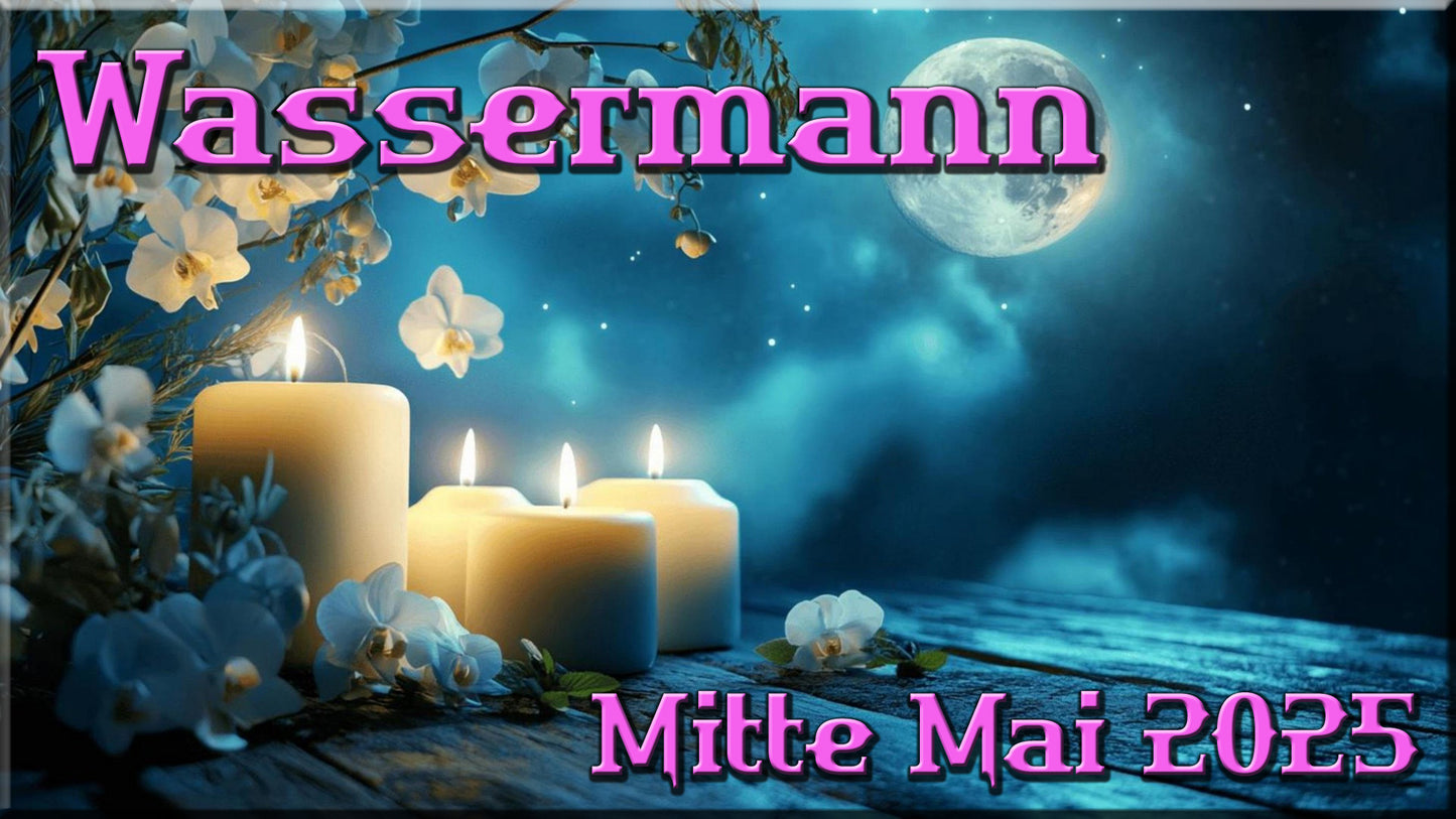 ♒ Wassermann - Mitte Mai 2025 ♒