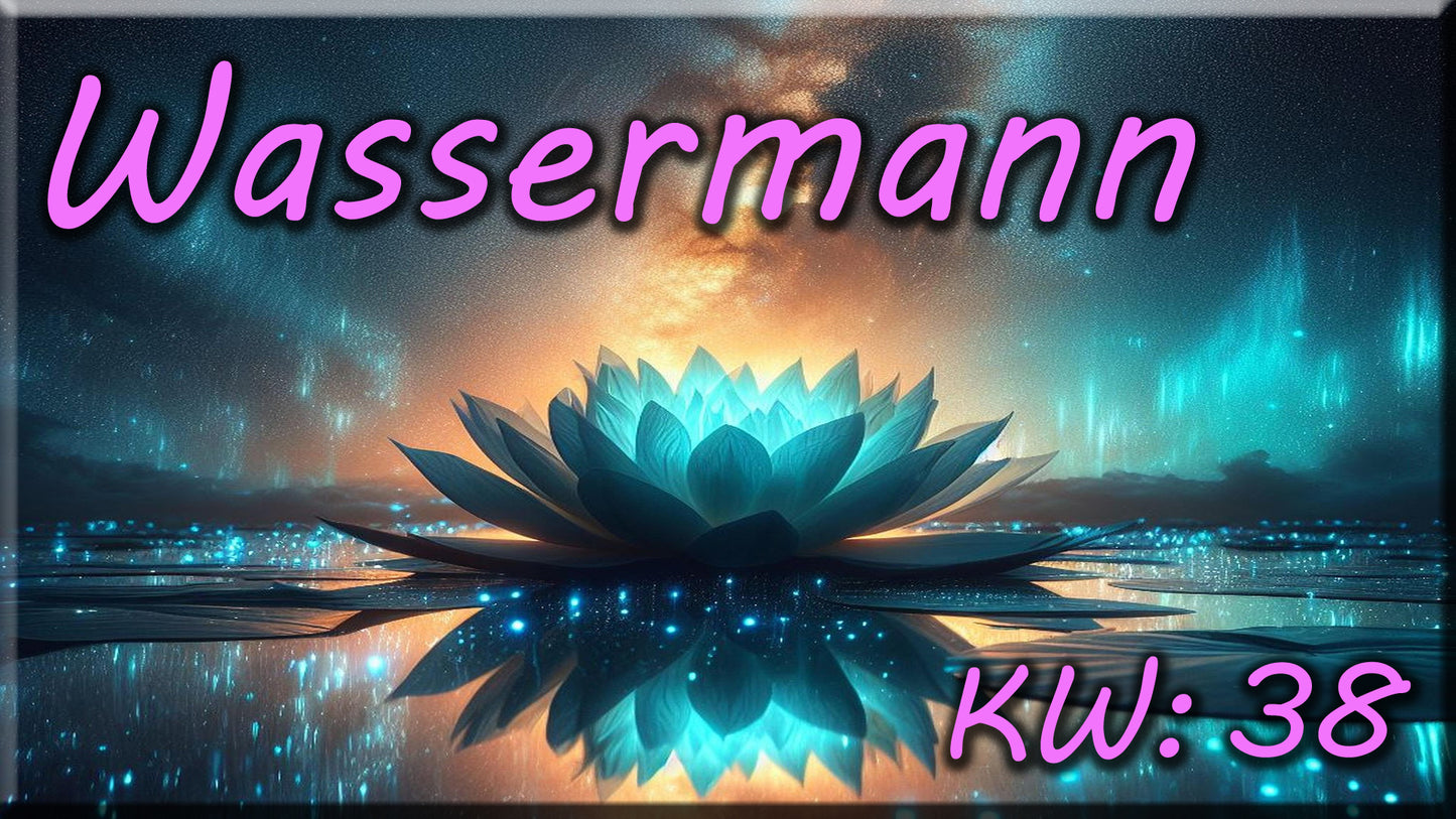 ♒ Wassermann - KW 38 ♒
